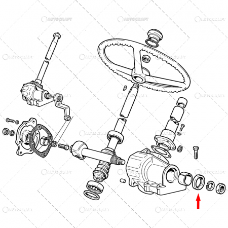 Caseta directie - SIMERING CASETA DIRECTIE FIAT