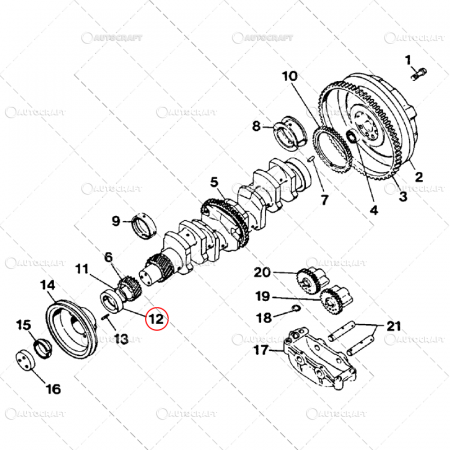 SIMERING FATA ARBORE MOTOR CASE IH [2]