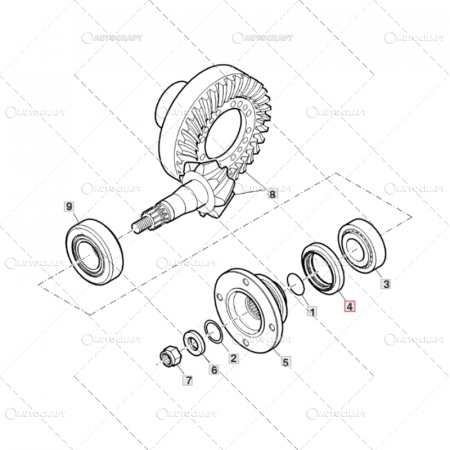 SIMERING GRUP CONIC PUNTE FATA JOHN DEERE, FENDT, MASSEY FERGUSON [2]
