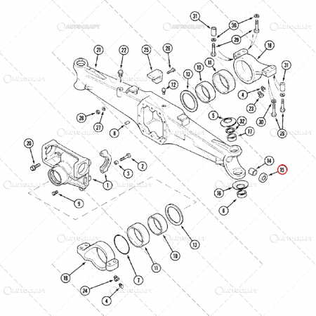 SIMERING PLANETARA FATA CASE IH, MASSEY FERGUSON, MC CORMICK [2]