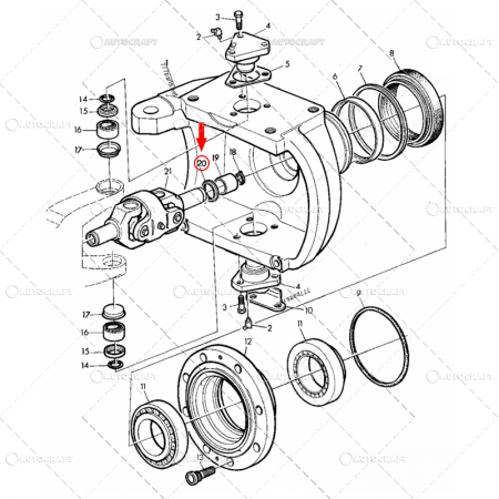 SIMERING PLANETARA FATA JOHN DEERE APL335 [2]