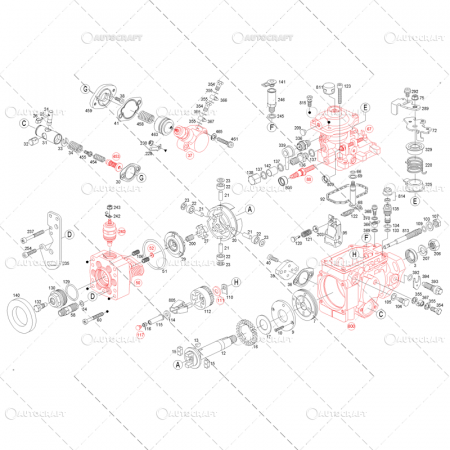 SIMERING POMPA INJECTIE NEW HOLLAND, CASE IH, BOSCH [2]