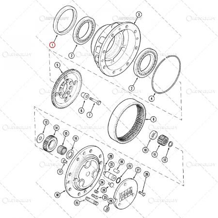 SIMERING ROATA FATA CASE IH
