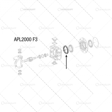 SIMERING ROATA FATA JOHN DEERE, FENDT, DEUTZ, Ø 150.15 x 178 x 13/16 mm [3]