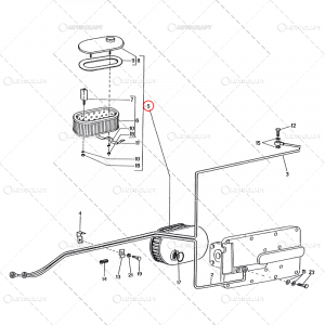 Piese tractor - SITA FILTRU ULEI INSTALATIE POMPA HIDRAULICA H801 TRACTOR U650