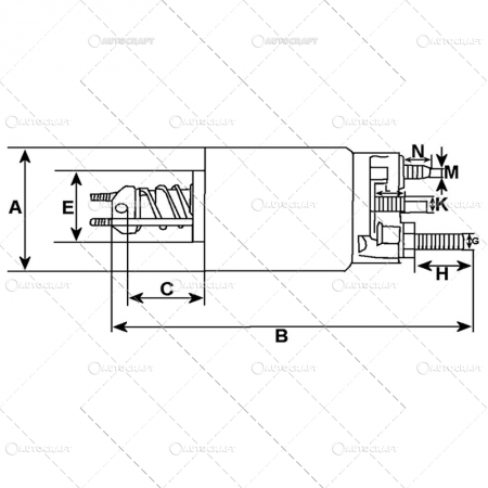 SOLENOID BOBINA ELECTROMOTOR FIAT [1]
