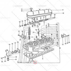 Chiulasa - SUPAPA EVACUARE TRACTOR UTB U650 103.02.118