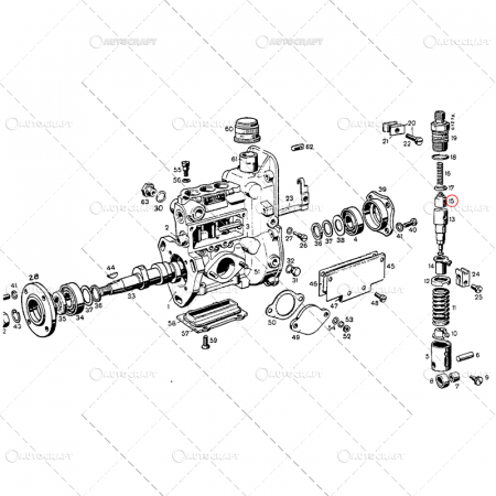 SUPAPA POMPA INJECTIE MC CORMICK, MWM, RENAULT, LOMBARDINI [1]