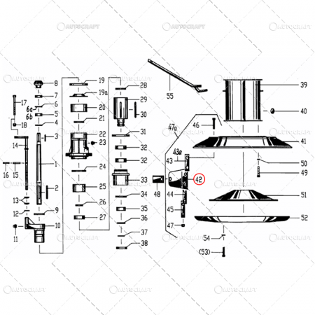 SUPORT CUTIT COASA ROTATIVA CU TAMBURI NIEMEYER [3]