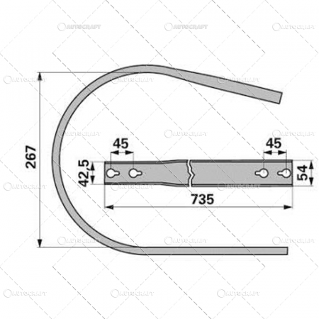 Mascar - TABLA PICK-UP PRESA BALOTI MASCAR
