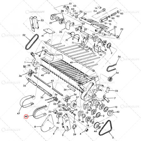 TABLA PICK-UP PRESA BALOTI NEW HOLLAND 86518442, 86618414 [2]