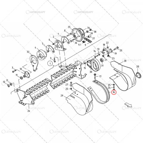 TABLA PICK-UP PRESA BALOTI VICON, DEUTZ-FAHR FIXMASTER, VARIMASTER [2]