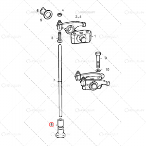 TACHET MOTOR FENDT Ø 17.5 X 31.05 X 48 MM [2]