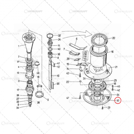 TALER INFERIOR COASA ROTATIVA 1.85 [2]