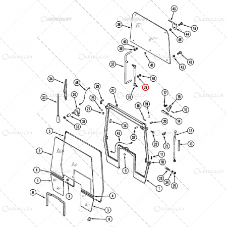 TELESCOP GEAM SPATE CASE IH [1]