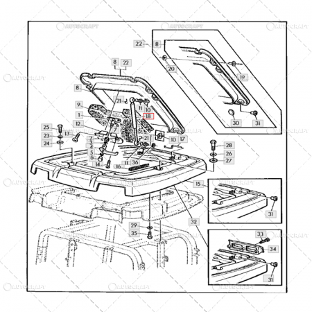 John Deere - TELESCOP TRAPA JOHN DEERE