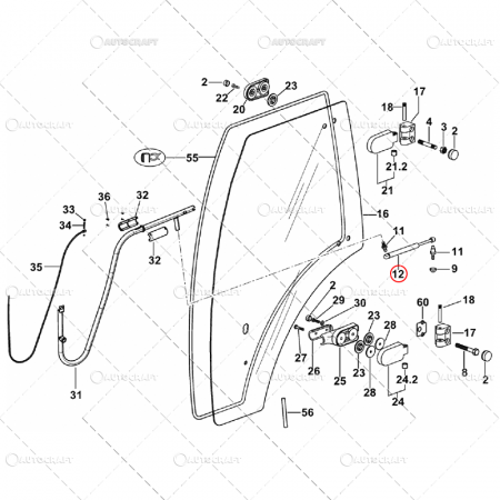 TELESCOP USA DEUTZ, SAME, HURLIMANN, LAMBORGHINI L=250 MM, 750N [1]