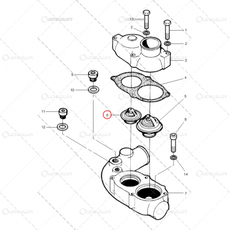 TERMOSTAT Ø 53.95 MM - H 39.30 MM - 79°C [1]