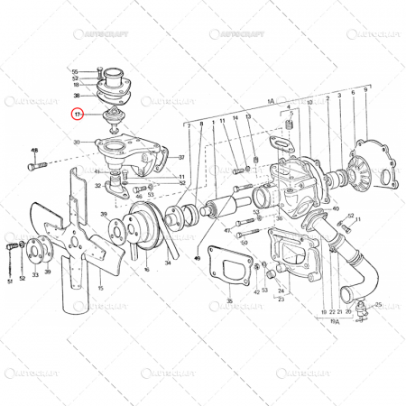 Racire motor - TERMOSTAT TRACTOR UNIVERSAL U445
