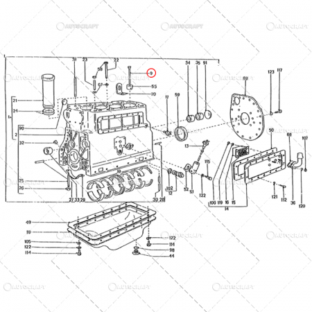 Piese tractor - TIJA IMINGATOR CULBUTORI TRACTOR U650 110.01.062