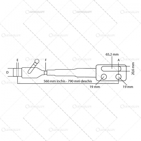 TIJA REGLABILA CU MANIVELA MASSEY FERGUSON [1]