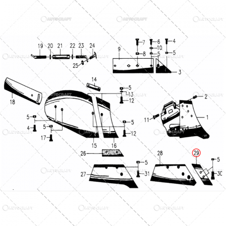VARF BRAZDAR PENTRU PLUG NIEMEYER DREAPTA [2]