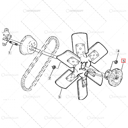 VASCOCUPLAJ VENTILATOR JOHN DEERE [2]