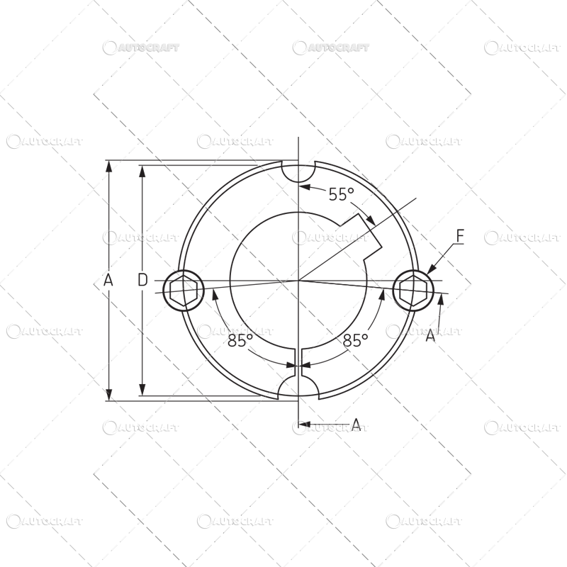 Ø30 MM BUCSA CONICA FULIE