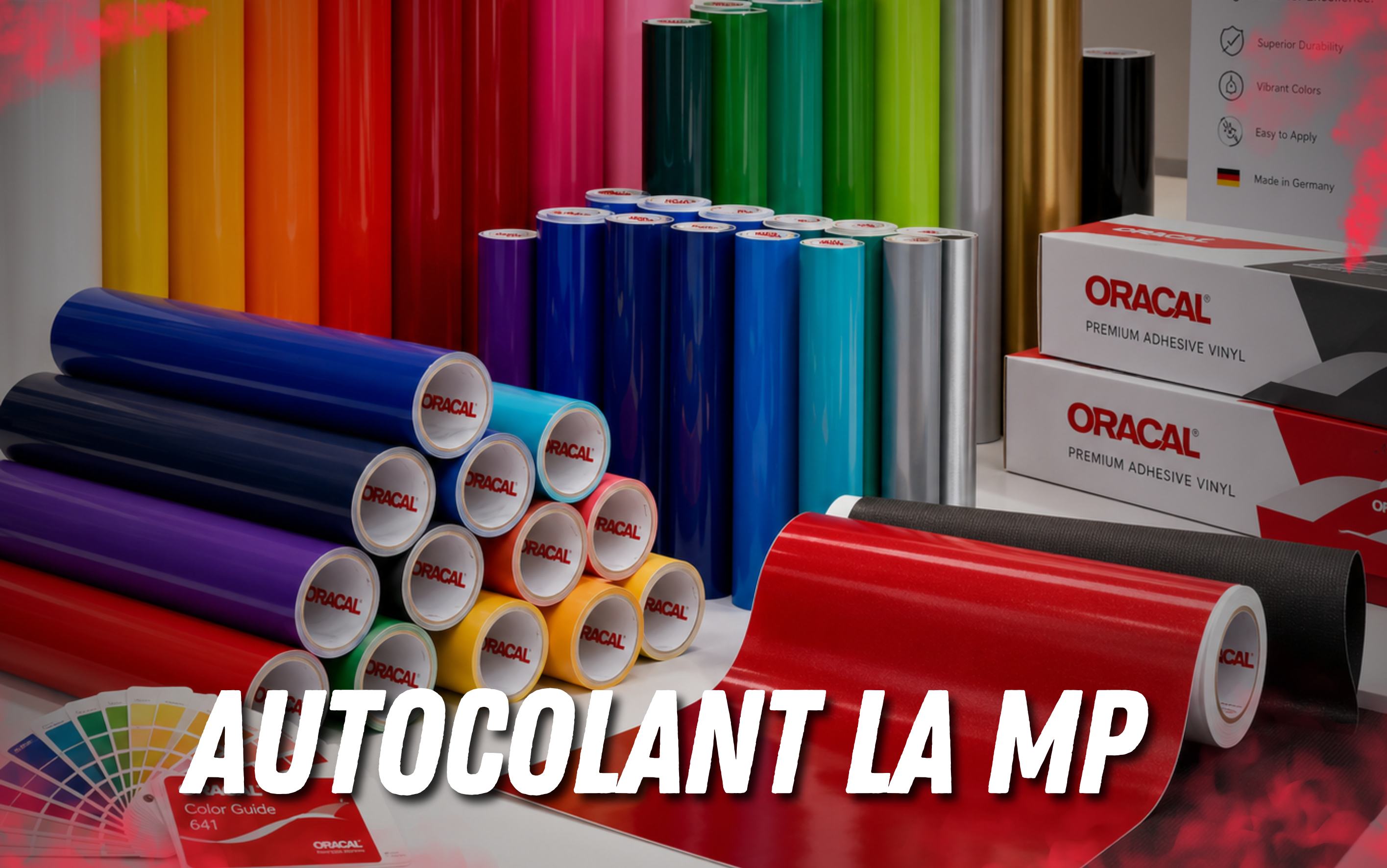 banner autocolant
