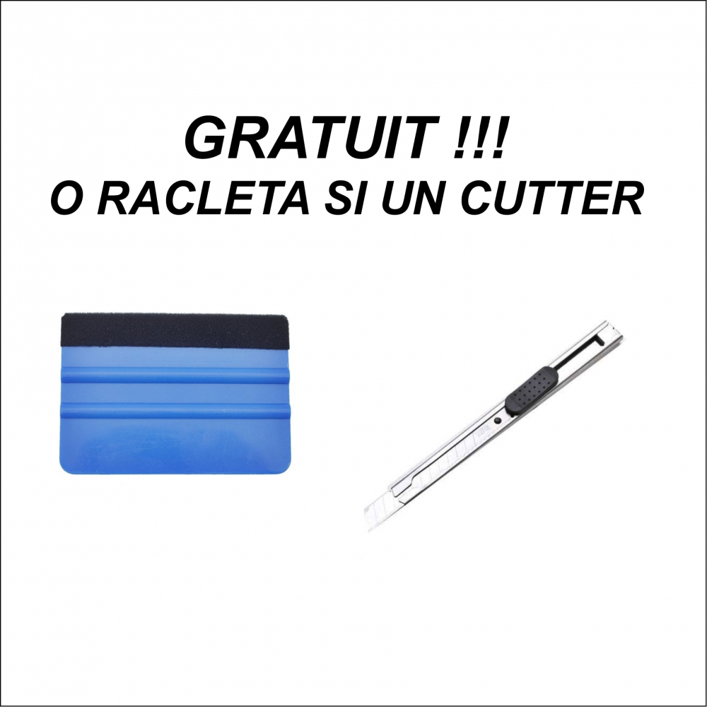 AUTOCOLANT CAPOTĂ HONEYCOMB METALIC [2]