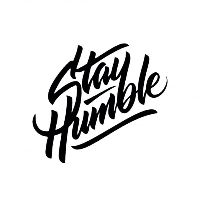 STAY HUMBLE STICKER 2 [1]