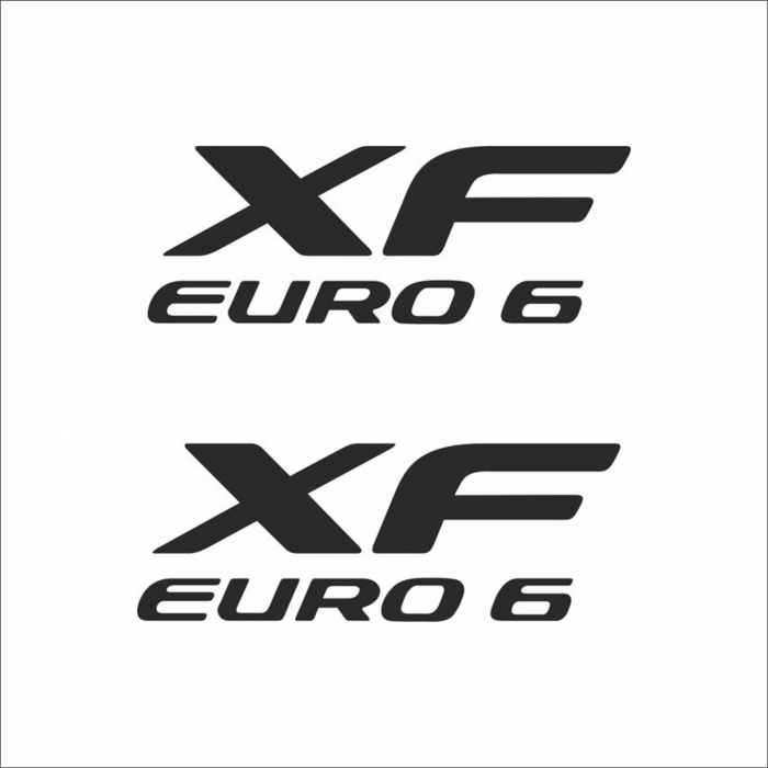 SET 2 STICKERE DAF XF EURO 6 [1]