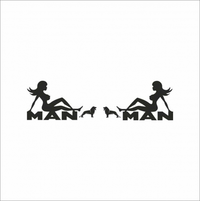 SET STICKERE CAMION MAN WOMAN [1]