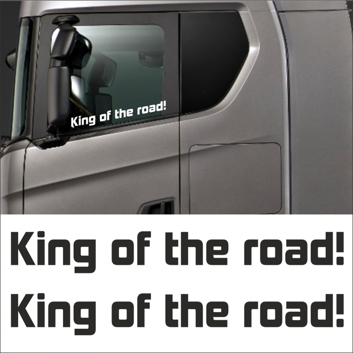 SET STICKERE CAMION KING OF THE ROAD [1]