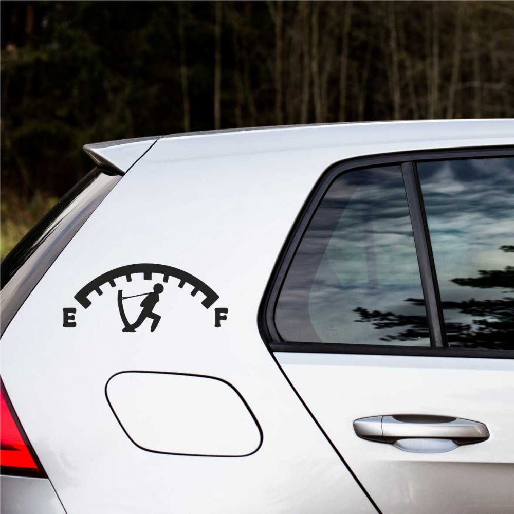 STICKER FUEL GAUGE METER [1]