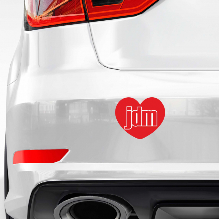 STICKER JDM HEART [1]