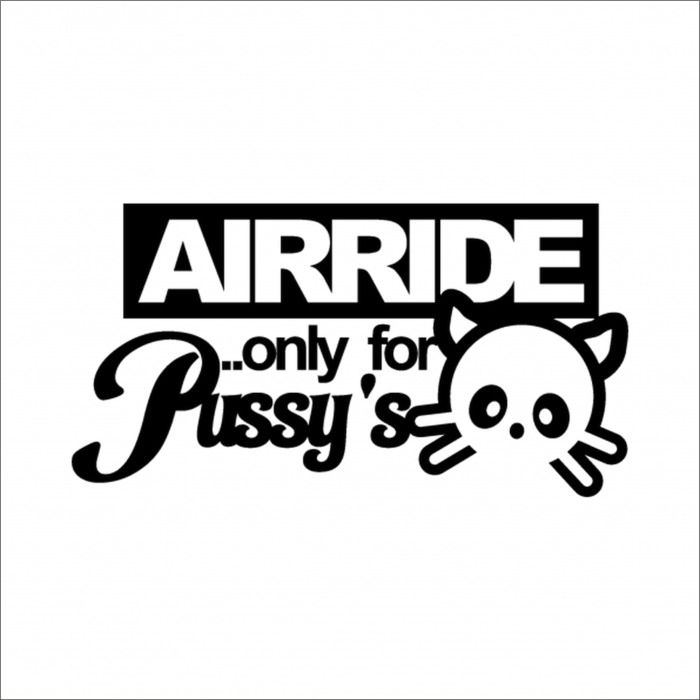 STICKER AIRRIDE ONLY FOR [1]