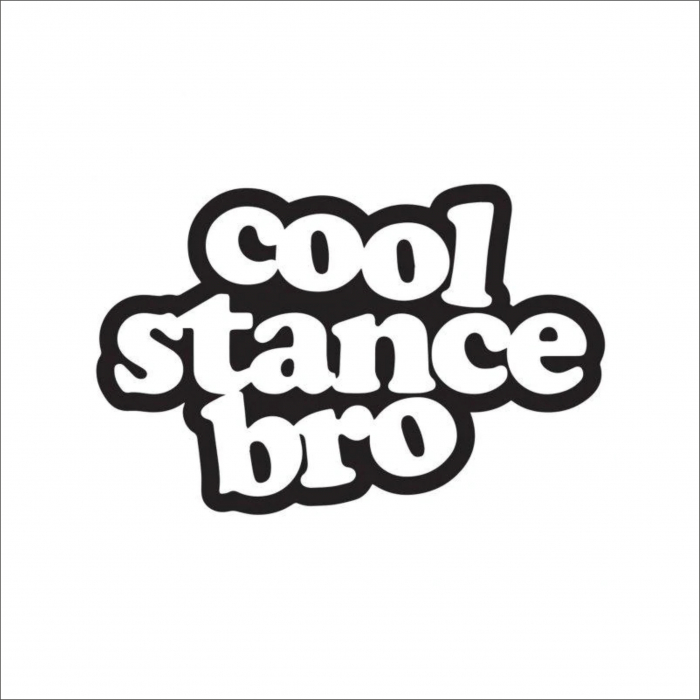 STICKER COOL STANCE BRO [1]