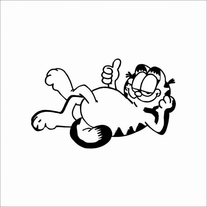 STICKER GARFIELD [1]