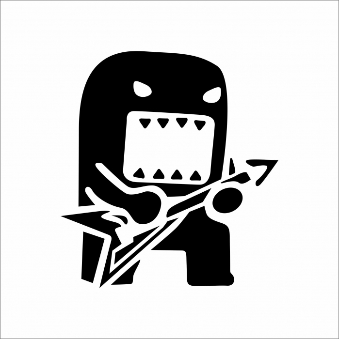 STICKER DOMO ROCKER [1]