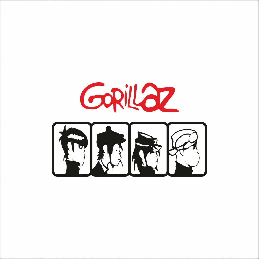 STICKER GORILLAZ [1]