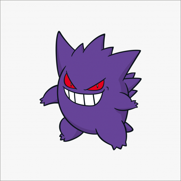 STICKER GENGAR [1]