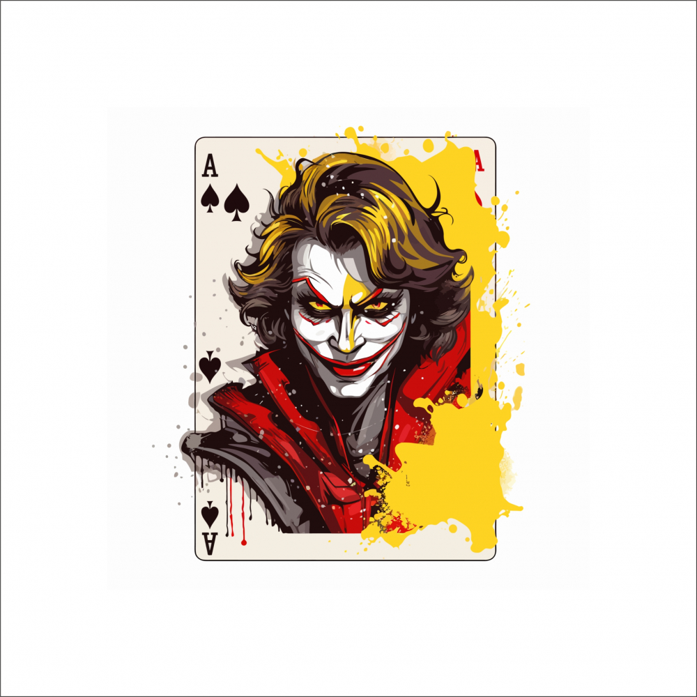 STICKER JOKER PLAYNG CARDS [1]