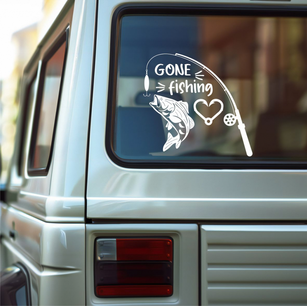 STICKER GONE FISHING NR.11 [1]