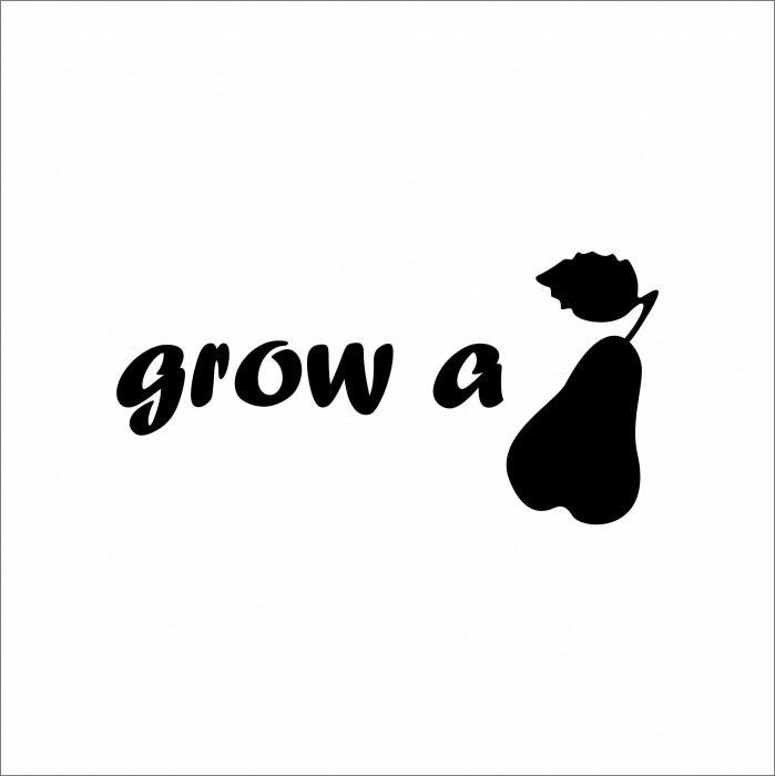 STICKER GROW A PEAR [1]