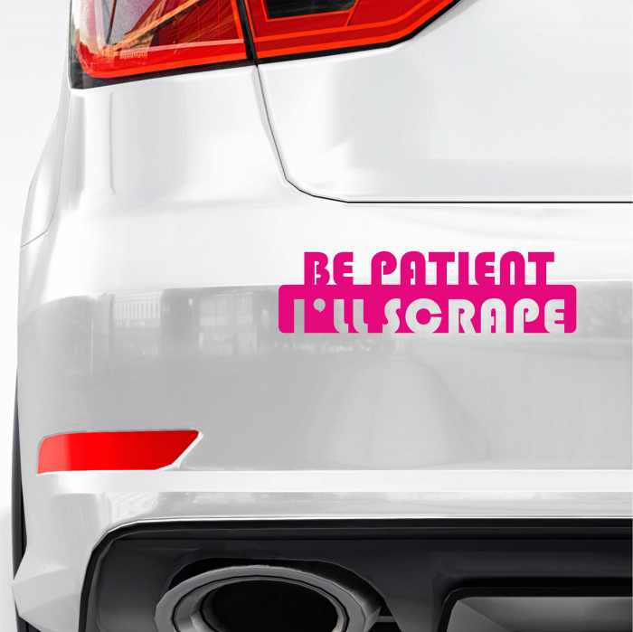 STICKER BE PATIENT JDM [1]
