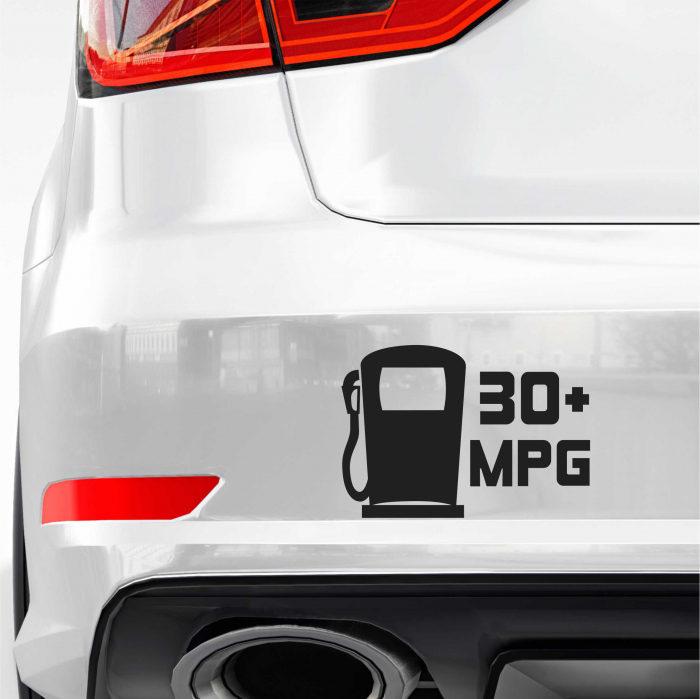 STICKER 30 MPG JDM [1]
