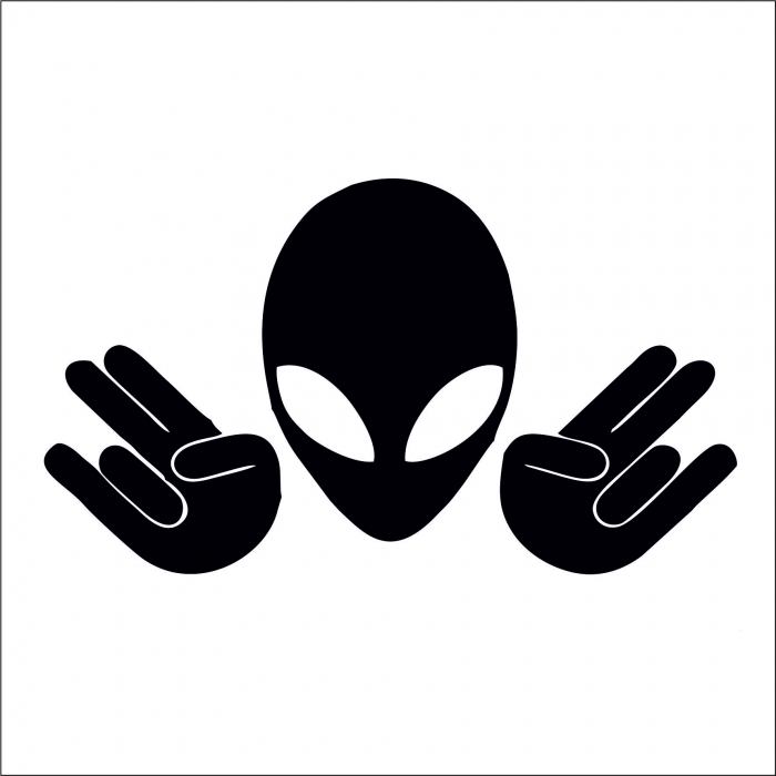 STICKER ALIEN [1]