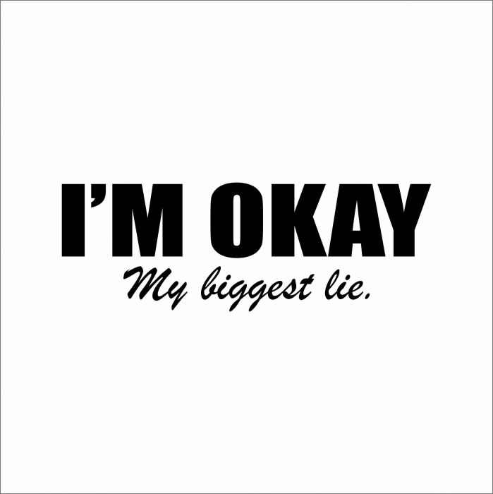 STICKER I'M OKAY [1]