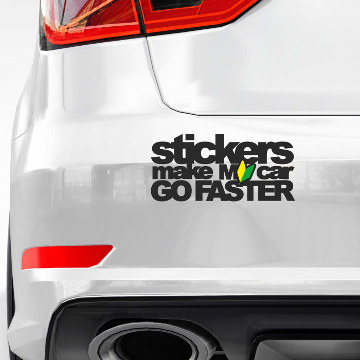 STICKER JDM GOES FASTER [1]